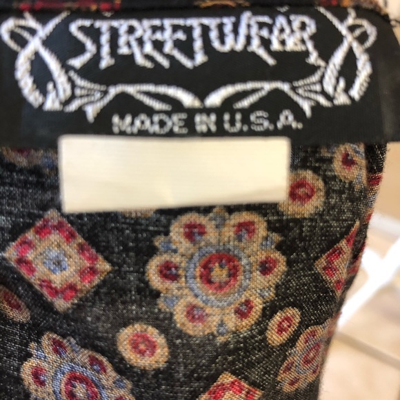 Vintage Long Wrap Skirt - Picture 8 of 14